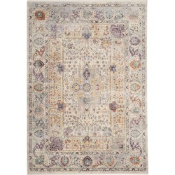 Safavieh Traditional Indoor Woven Area Rug, Illusion Collection, ILL704, in Cream & Purple, 122 X 183 cm