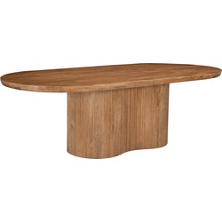 Livingfurn - Eetkamertafel Sevilla 300cm - Mangohout