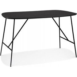 FIONA kleine tafel 1425x74x75 cm Zwart