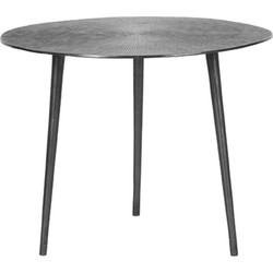 LABEL51 Salontafel Nobby - Antiek ash - Metaal - 50 cm