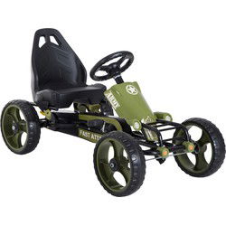 4goodz Skelter Trapauto met Handrem voor Kinderen - 341-025 - Groen