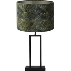 Tafellamp Shiva/Amazone - Zwart/Groen - Ø30x62cm