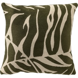 Dutch Decor EDEN - Outdoor Kussenhoes 45x45 cm - waterafstotend en uv-bestendig - Mayfly - groen - Dutch Decor