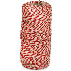 KitchenBasics Rolladetouw 80 m Rood/Wit