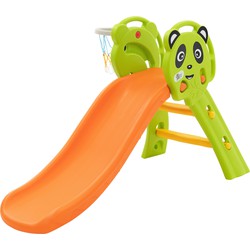 Kinderglijbaan 2 in 1 glijbaan + basketbalhoepel, vanaf 3 jaar, Joyz babyglijbaan