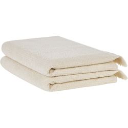 Beliani ATIU - Handdoek-Beige-Badstof