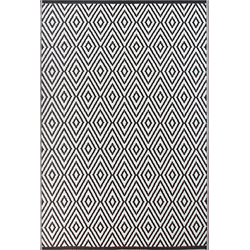 SIKAR - Outdoor kleed - Zwart - 150 x 210 cm - Polypropyleen