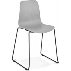 EXPO moderne stoel 55x50x825 cm Grijs