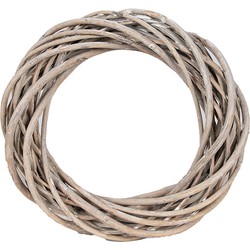 Clayre & Eef Krans  Ø 20 cm Bruin Rotan