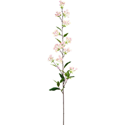 Kunstmatige lichtroze spirea stengel H95