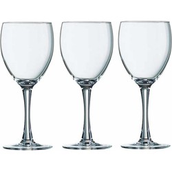 Arcoroc Wijnglazen - 6x stuks - glas - 190 ml - witte/rode wijn - Wijnglazen