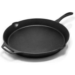 Gietijzeren Skillet met steel 40 cm