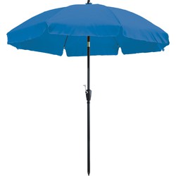 Madison - Parasol Lanzarote Round Aqua - 250cm - Blauw