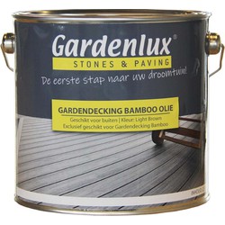 Bamboo olie 2,5 liter - Gardenlux