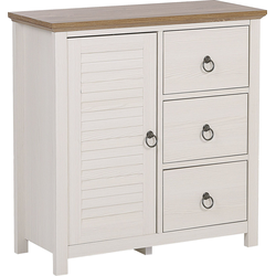 Beliani KIRKLAND - Sideboard-Beige-MDF, Vezelplaat