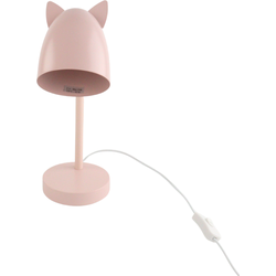 MISOU Slaapkamer Lamp - Nachtkastje - Metaal - 25W - Roze - Kinderlamp - Nachtlampje