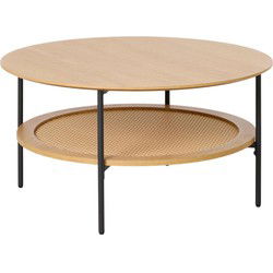 Salontafel Pensacola Naturel Ø80cm - Giga Living