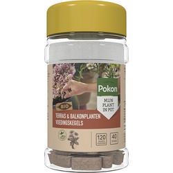 Bio Terras & Balkonplanten voeding 40 langwerkende kegels - Pokon