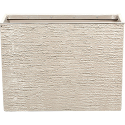 EDESSA - Plantenbak - Lichtbeige - 60 cm - Stenenmix