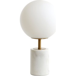 Tafellamp Medina - Wit - Ø25cm