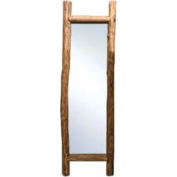 MD Interior Wodo spiegel 200 cm met houten boomstam omlijsting