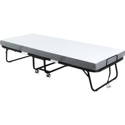 4goodz Logeerbed Opklapbaar - 1-persoons 200x75x42.5 cm - Tot 150 kg