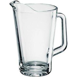 1x Glazen water of sap karaffen 1,5 L Conic - Waterkannen