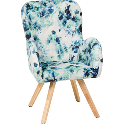 Beliani BJARN - Fauteuil-Multicolor-Polyester