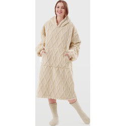 Textino ROSETTA - Hoodie for adult 70x110 cm - Bone White - white - Textino