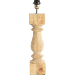 Light & Living - tafellamp - Cumani - naturel - hout - losse armatuur - E27 - 7035084