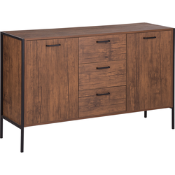 TIFTON  - Sideboard - Donkere houtkleur - MDF