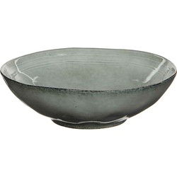 Mica Decorations tabo schaal grijs maat in cm: 9 x 30,5