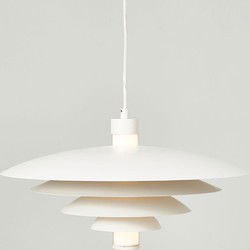 Boreale witte kroonluchter D.50cm