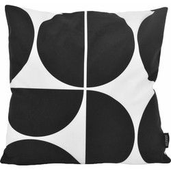 Sierkussen Black Shapes #1 | 45 x 45 cm | Katoen/Polyester