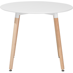 Beliani BOVIO - Eettafel-Wit-MDF