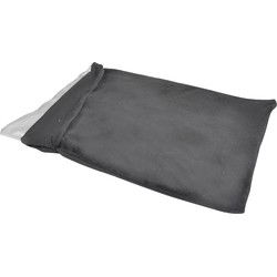 4goodz Zelfverwarmende polyester Hondendeken 49x64 cm - Grijs