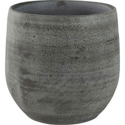 Ter Steege Plantenpot - modern - mystic grijs - 18 x 16 cm - Plantenpotten