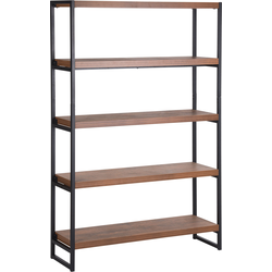 TIFTON - Boekenkast - Donkere houtkleur - MDF