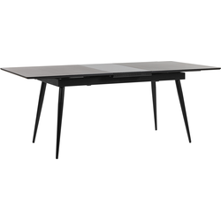 Beliani MALDON - Eettafel-Zwart-MDF