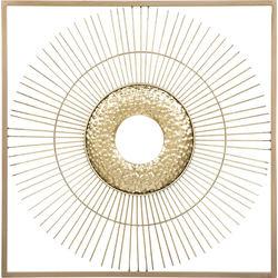 Beliani MERCURY - Wanddecoratie-Goud-IJzer