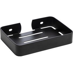 XIVADA Zeepbakje Sapo - Rvs - Inclusief schroefset - Hangend - Zwart