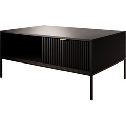 Meubella Salontafel Navil - Zwart - 104 cm