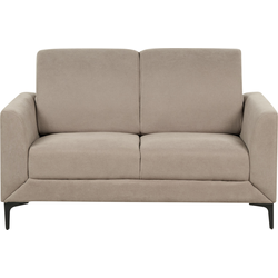 Beliani FENES - Tweezitsbank-Beige-Polyester