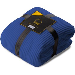 Zydante Home® - XL Blanket - Corduroy Rib - Navy - 150x200 cm