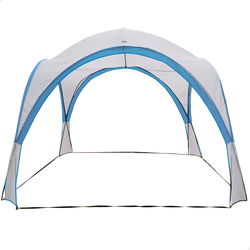 HIXA Aktive Partytent - Tent - Event - Shelter - Overzet - Wit - Blauw - 320x320x260cm