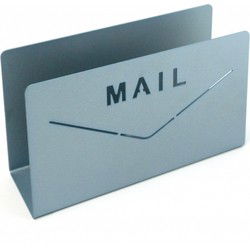 Trendform Mail Letter stand - zilverblauw