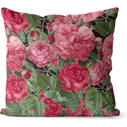 Sierkussen Red Roses | 45 x 45 cm | Katoen/Polyester