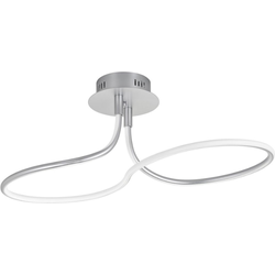 Highlight - Basel - Plafondlamp - LED - 69 x 27  x 27cm - Zilver