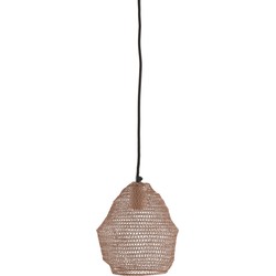 Light&living Hanglamp Ø18x20 cm NOLA gaas terra