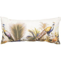 Sierkussen ca. 28x60 cm Flore purple (4 stuks)